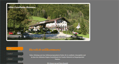 Desktop Screenshot of forsthaus-ramsau.de
