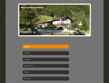 Tablet Screenshot of forsthaus-ramsau.de